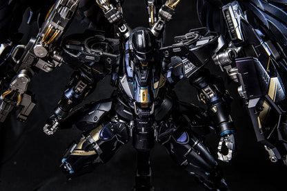 [Color customization] Nilson Works PG 1/60 Monument EX Flugel (Prism Blue Black color scheme) Model Kit