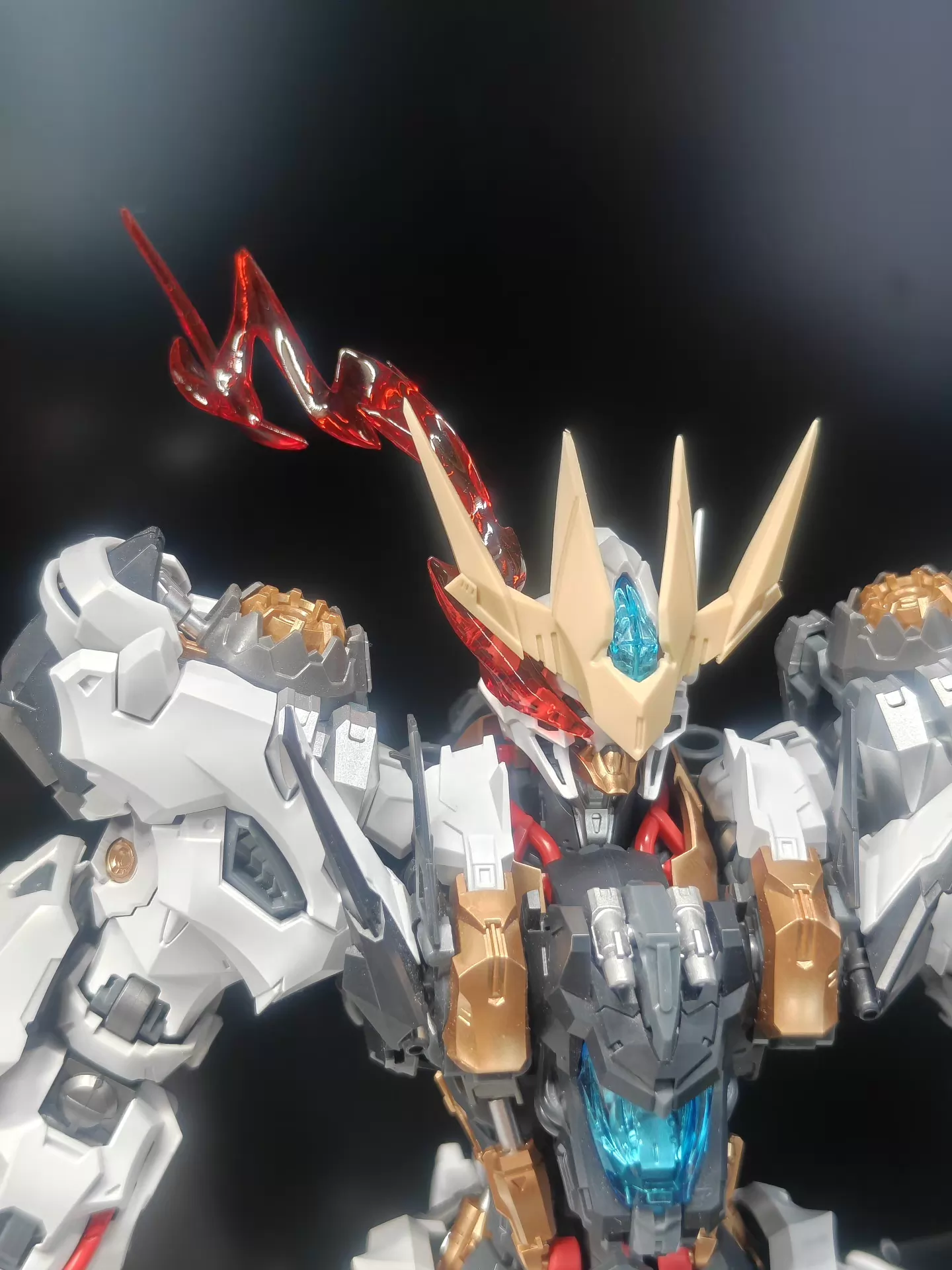 [Resin pieces] Resin pieces for Infinity Nova RMD Fenrir Barbatos fin and eye effect part.