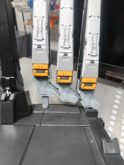 [Resin pieces/3D printed pieces] Bandai PG Unicorn PGU 1/60 ν Gundam Fin Funnel Stand/ Weapon Stand