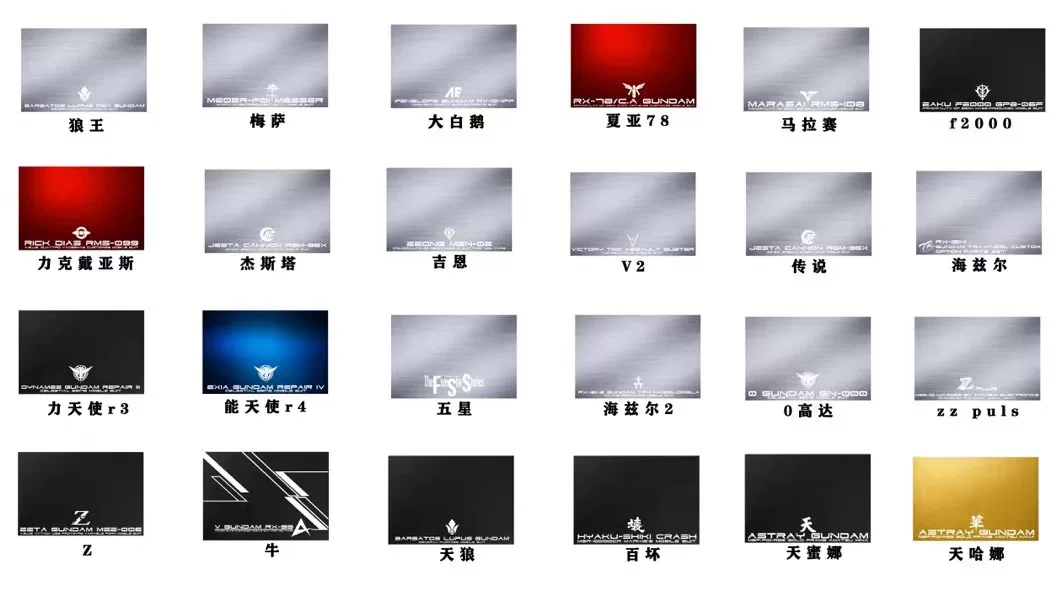 Metal base Model Display Shelf Model Stand Display Suitable for Gundam HG MG RG Stand