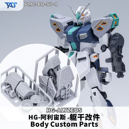 [Painted Resin Parts] Painted TAS parts for HG 1/144 TX-ff104 Alyzeus