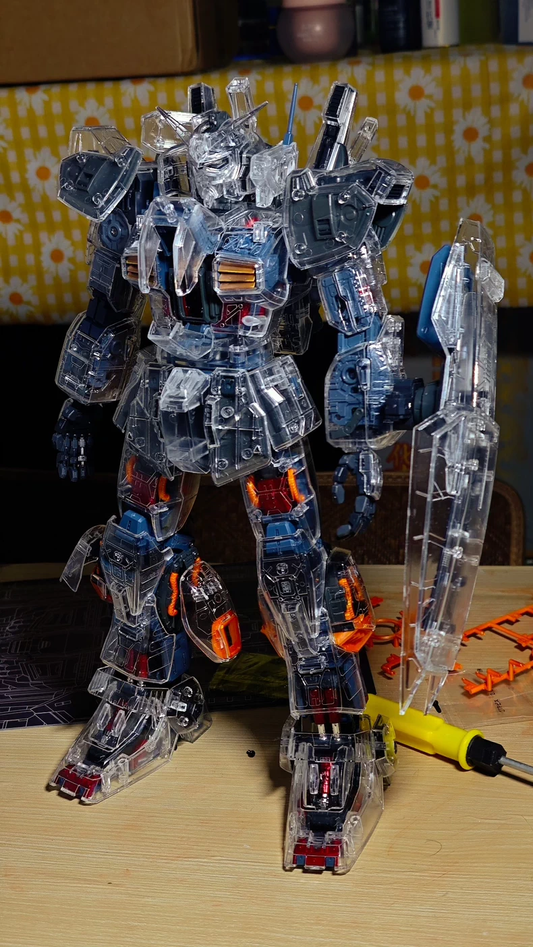 [Clear parts] 1/60 PG MK-II（External armor clear parts)