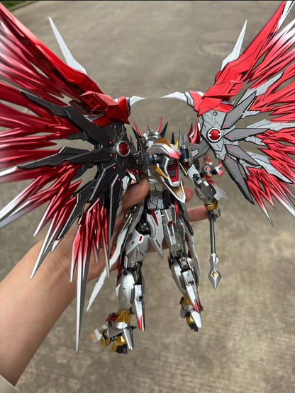 [Color customization] Legend of Star General MNP-XH01 Bai-Qi (Silver and red color scheme) Model Kit