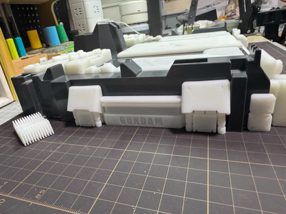 [3D printed parts] PG Unicorn / PGU Nu Gundam Stand Upgrade Parts, 1/60 scale