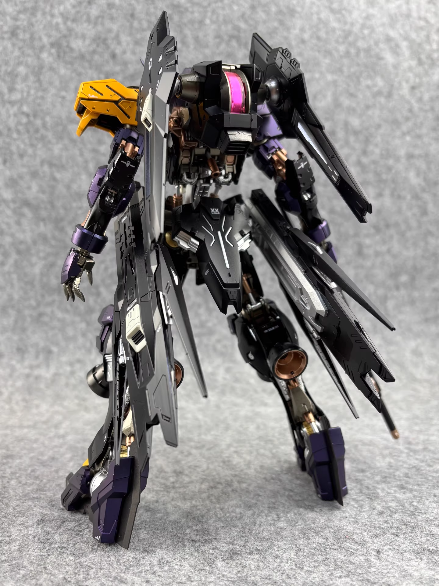 [Color customization] MG 1/100 ASW-G-XX Gundam Vidar (Prism Blue-Black/Shading Color Scheme)