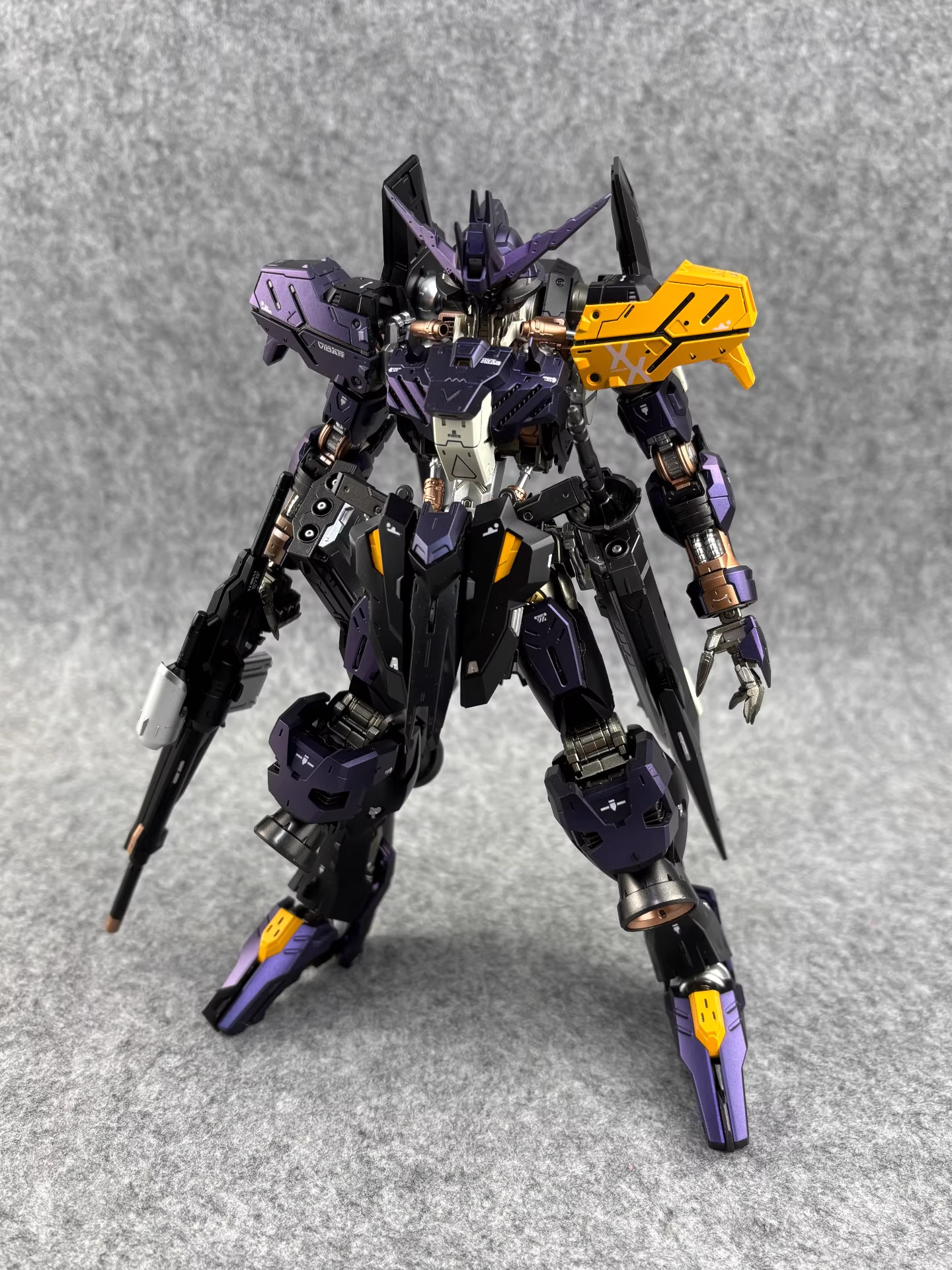 [Color customization] MG 1/100 ASW-G-XX Gundam Vidar (Prism Blue-Black/Shading Color Scheme)