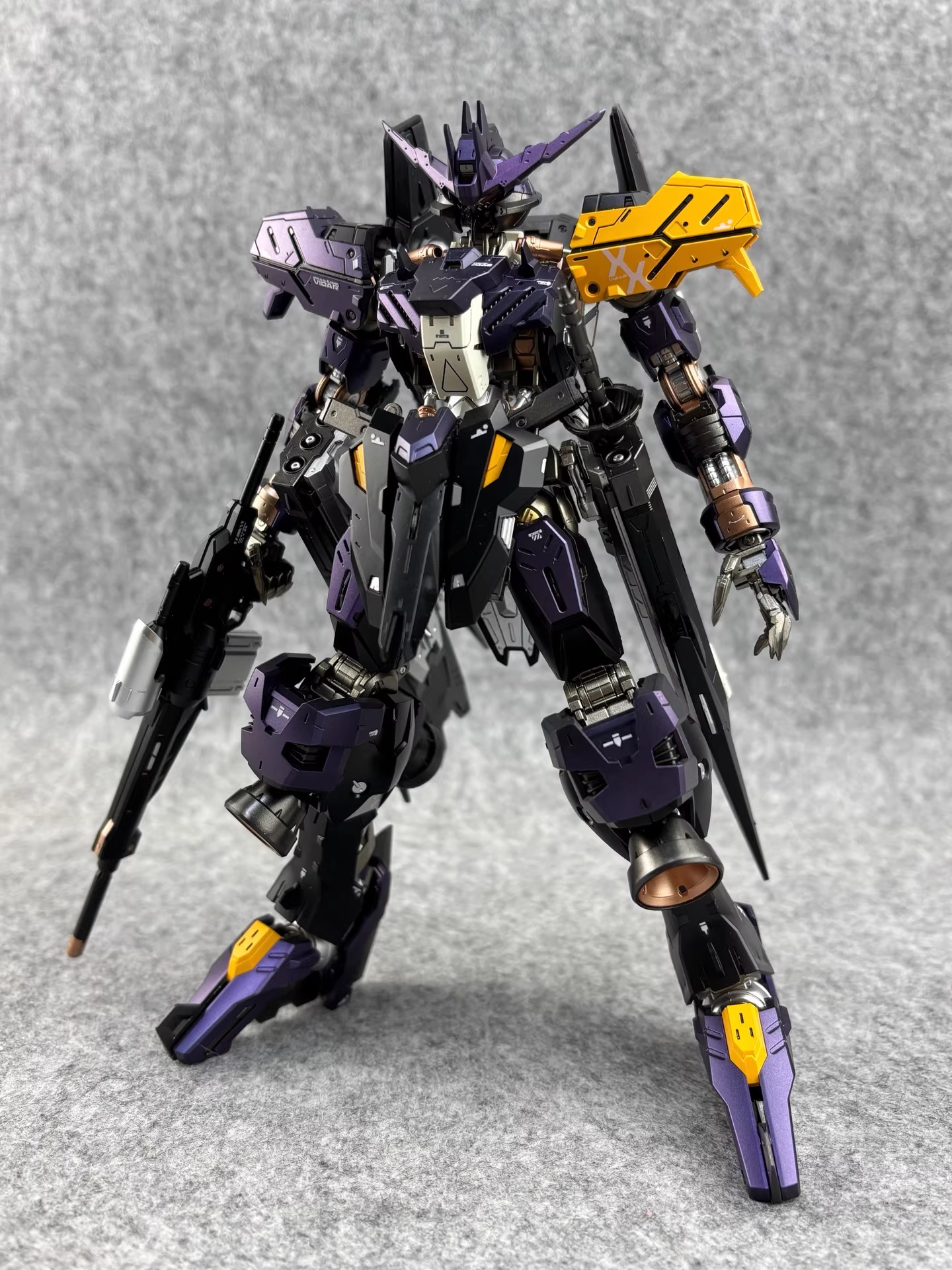 Color customization] MG 1/100 ASW-G-XX Gundam Vidar (Prism Blue