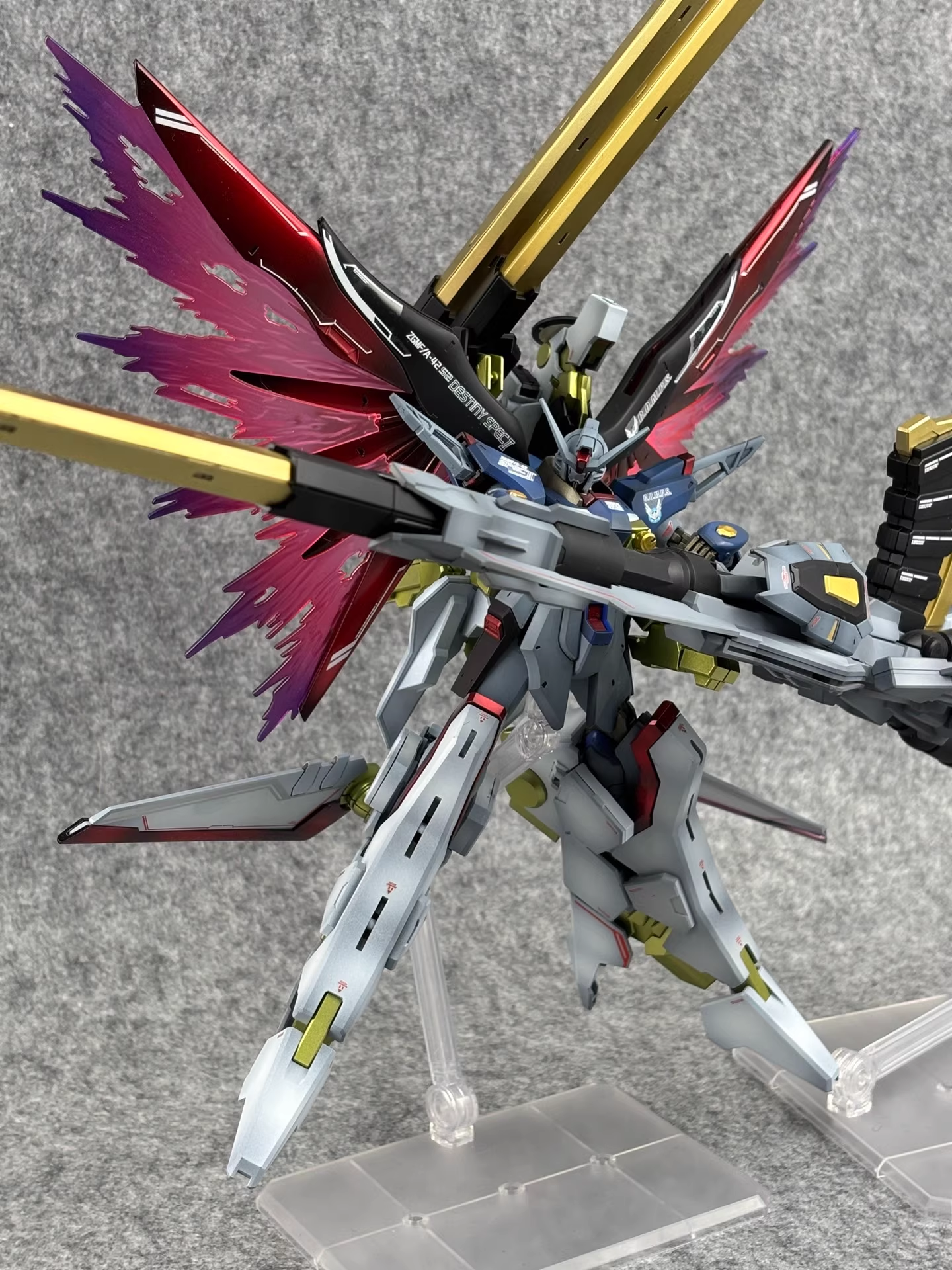 [Color customization] Bandai/Star/Angry Bird Mr. Zeus HG CE 1/144 Destiny 2 Zeus Silhouette (Shading  color scheme)Assembly Model Kit