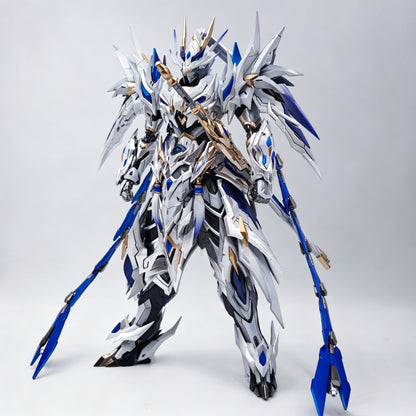 [Color customization] Motor Nuclear Zhao Yun & White Dragon Horse (White Light Shadow Color Scheme) Model Kit