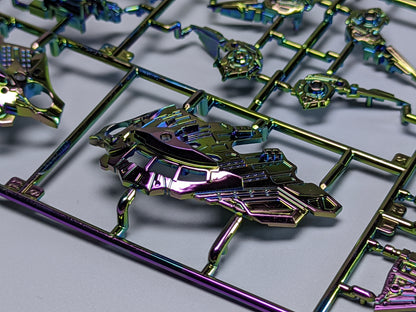 [Custom Electroplating] MGSD Wing Zero 3rd (Iridescent Black Electroplated Color Scheme) Model Kit
