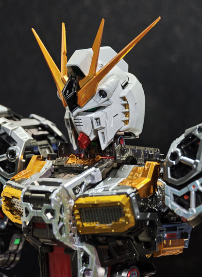 [Color customization] PG Unleashed 1/60 Nu Gundam (Electroplated color scheme) Model Kit