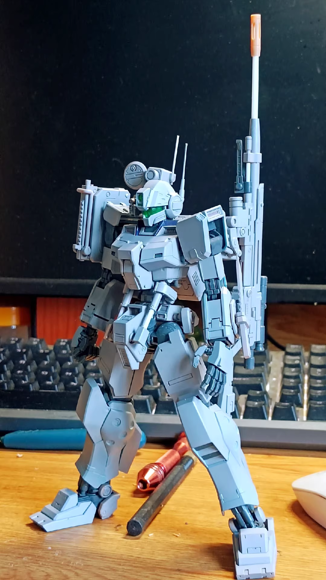 [Resin pieces] MG 1/100 RGM-79SP GM Sniper II (Resin pieces/3D printed parts)-airlift
