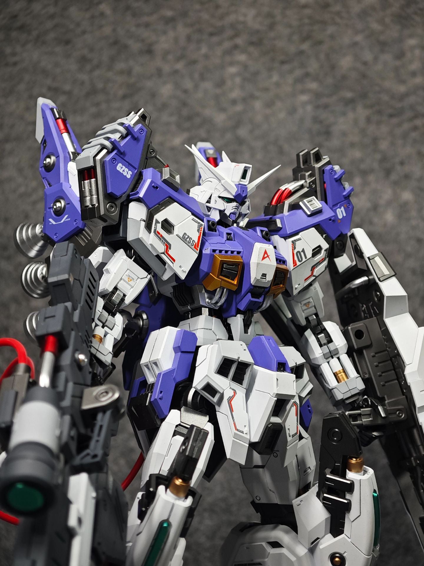 [Color customization] ZZA - 02 - GZSS-OX - REGUS (HI-V Color Scheme) Model Kit