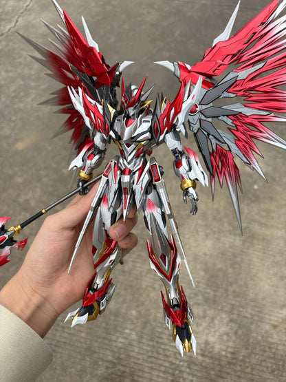 [Color customization] Legend of Star General MNP-XH01 Bai-Qi (Silver and red color scheme) Model Kit