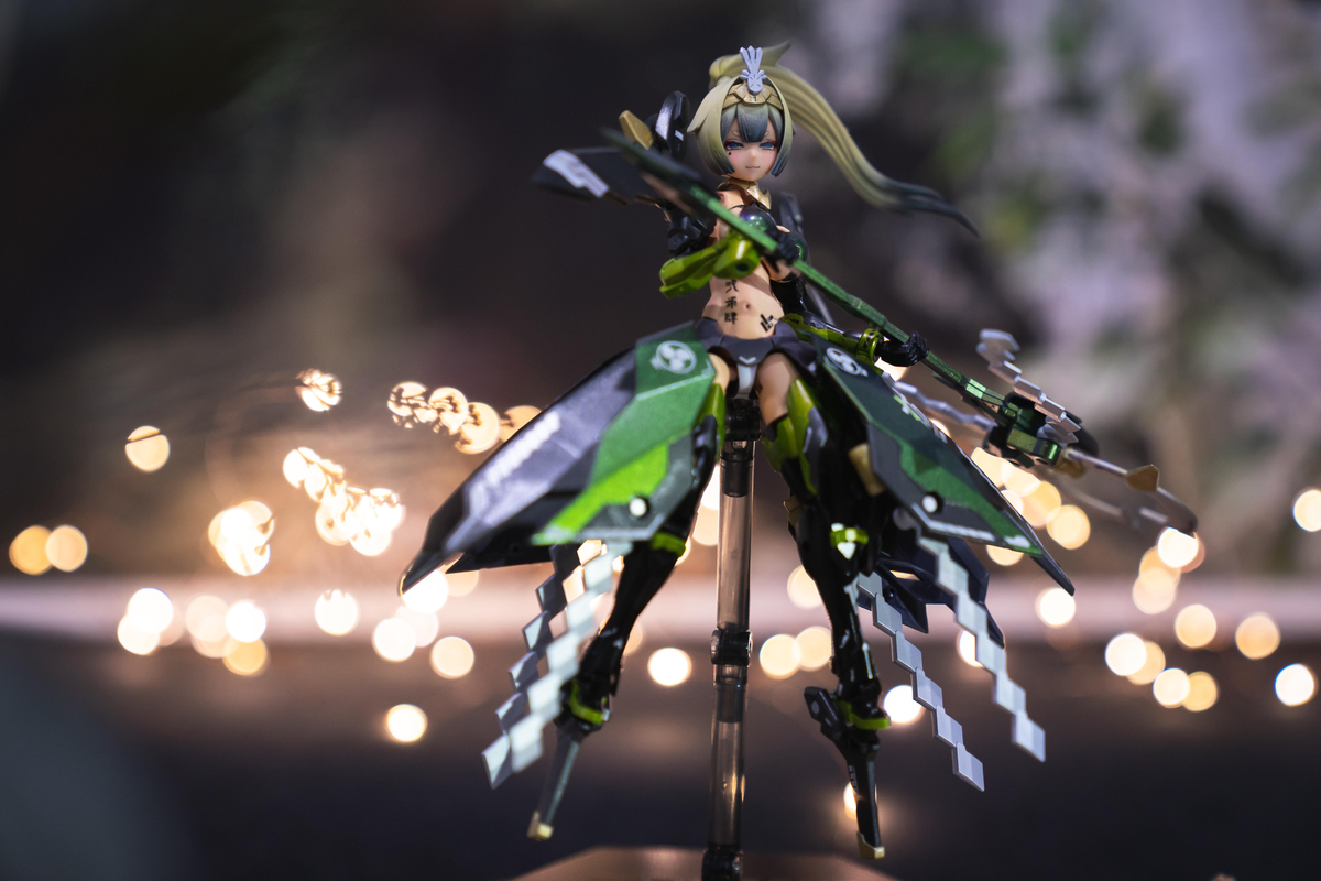 [Custom Painting] Kotobukiya Megami Device Asra Tamamonomae (Gradient painting Color Scheme) model kit