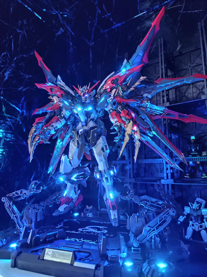 [Light/Color customization] Infinity Nova Nemesis Goddess 1/100 Scale Model Kit Light-up Assembled Version