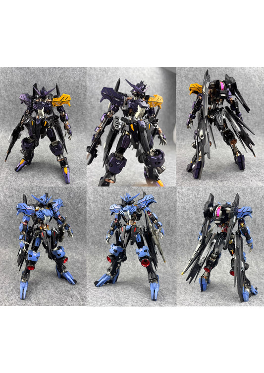 [Color customization] MG 1/100 ASW-G-XX Gundam Vidar (Prism Blue-Black/Shading Color Scheme) Model Kit