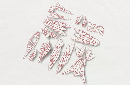 [Artifact] Gundam Astray Red Frame Gerbera Straight MB style-airlift