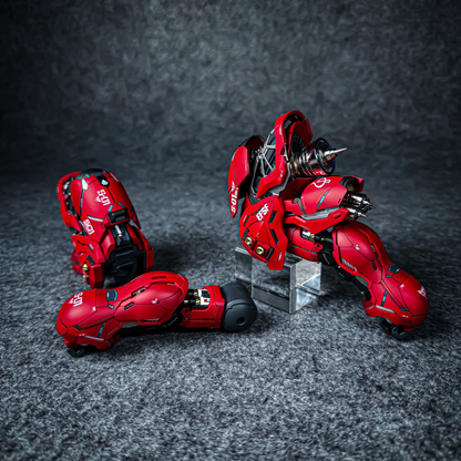 [Painted Resin Kit]  YUJIAO LAND 1/100 MG MSN-04 SAZABI  Resin Conversion Kit