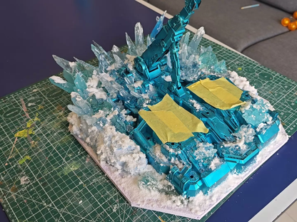 [Color customization] Einta Industries 1/72 Sky Defender (Glacier Blue Color Scheme) Model Kit