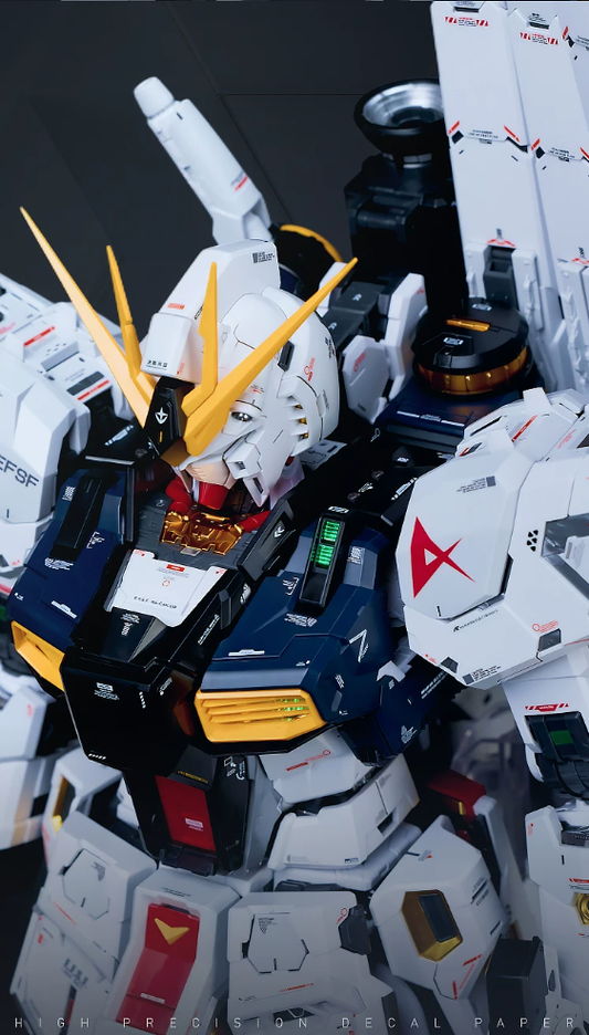 [Water decals] LNX Decal High Precision Water Slide Decal - For PG Unleashed 1/60 MG 1/100 PGU NU Gundam Model Kit
