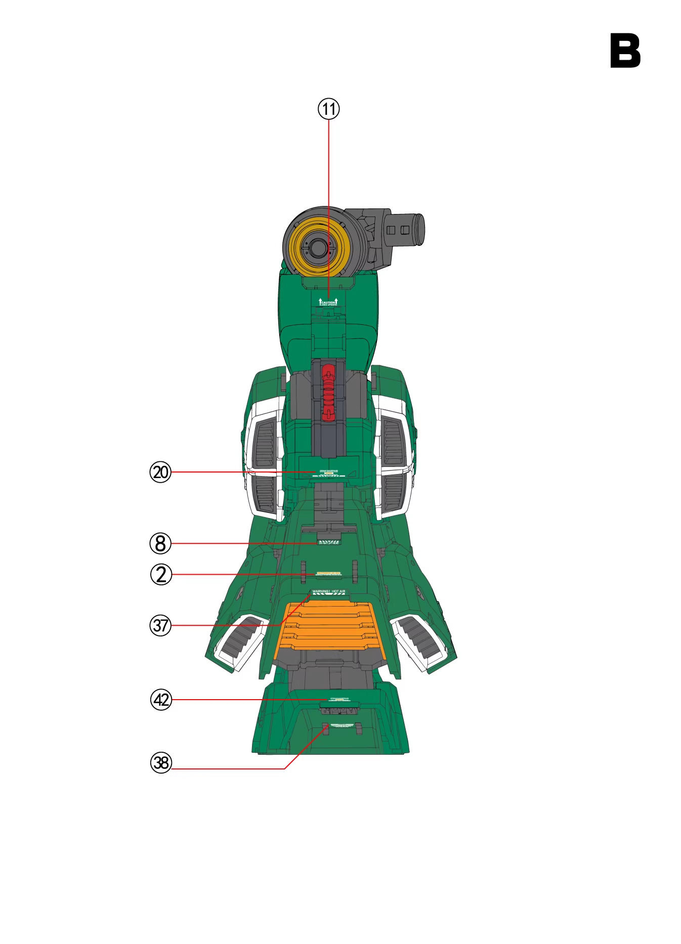 [Water decals] TOZ Decals for NZ-666 Osiris Aerial Dominator Model Water Sticker Model Accessories Hobby DIY