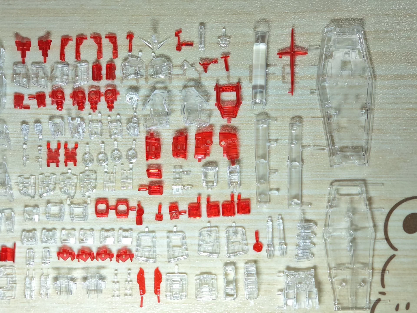 [Clear parts] Bandai/changlong/panda/fatcat RG/MG 1/144 RX-78-2 Gundam (Ver. 2.0) Armor