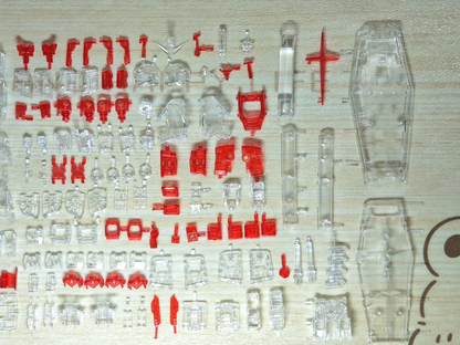[Clear parts] Bandai/changlong/panda/fatcat RG/MG 1/144 RX-78-2 Gundam (Ver. 2.0) Armor
