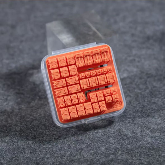 [3D printed pieces] DP-01 Gundam Model Detailing Parts, Semi-circular Detail Filler Sheets