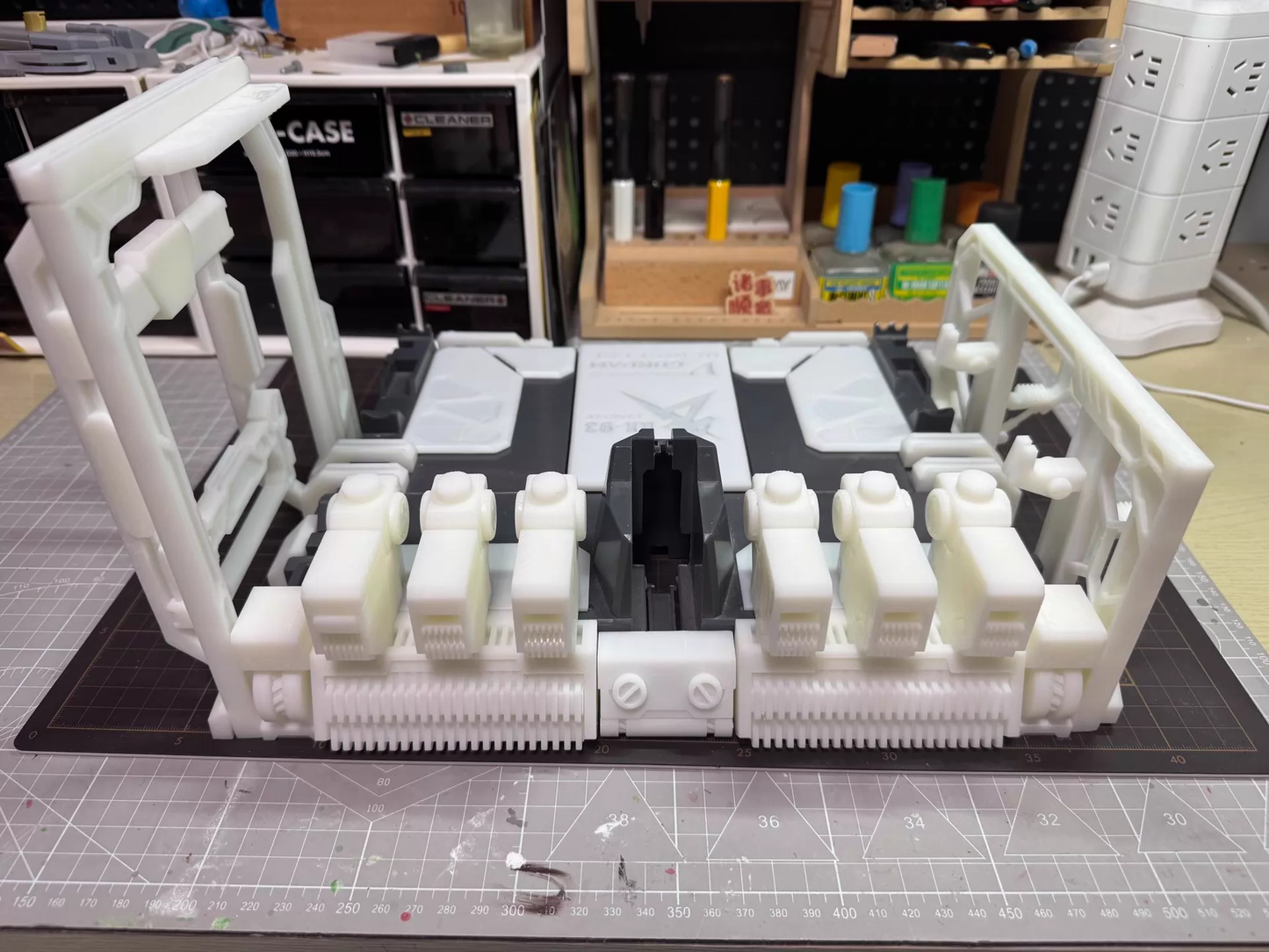 [3D printed parts] PG Unicorn / PGU Nu Gundam Stand Upgrade Parts, 1/60 scale