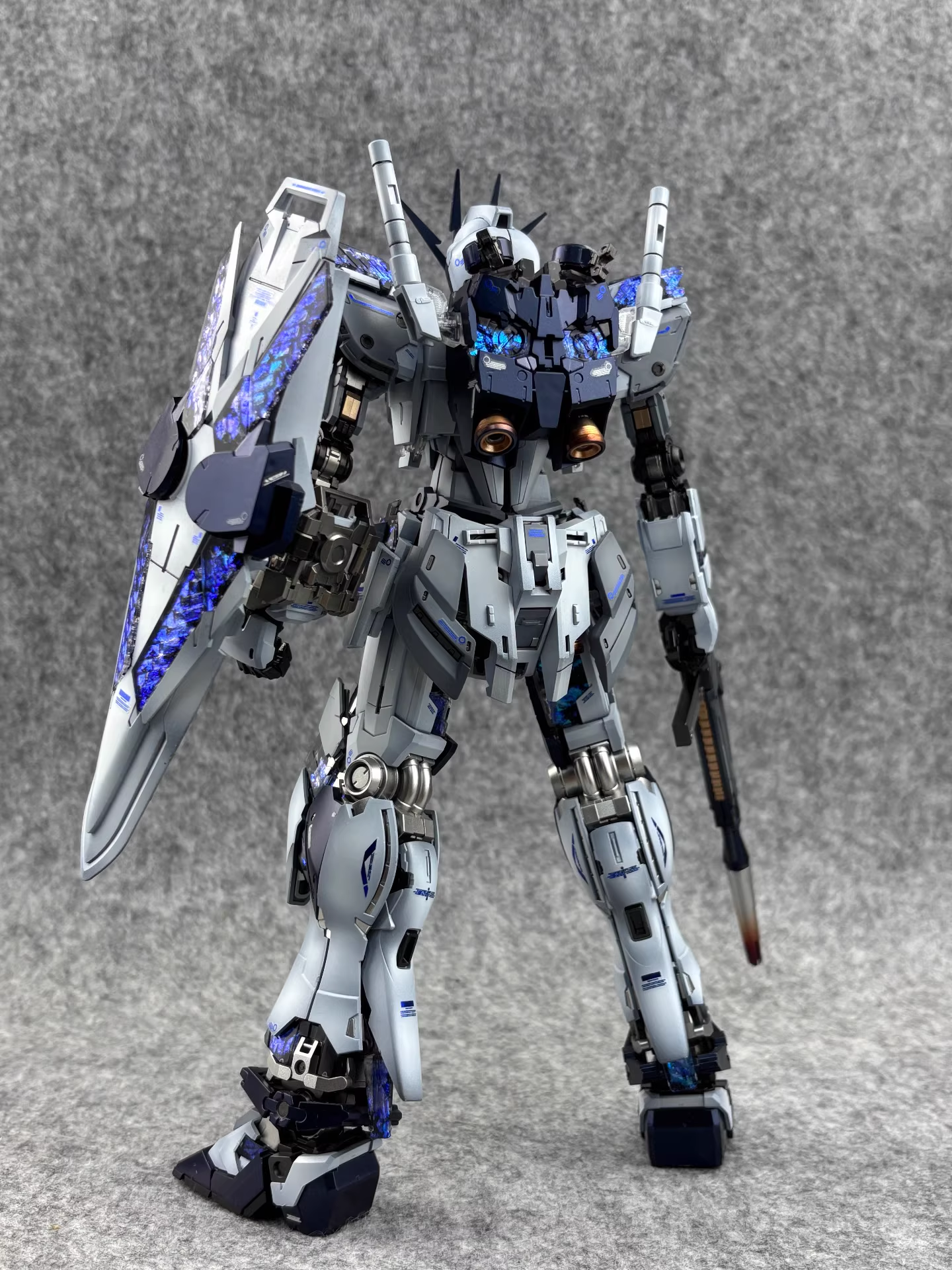 [Color customization] MG 1/100 RX-9/C Narrative Gundam (shading color scheme) C-Packs (Ver. Ka) model kit