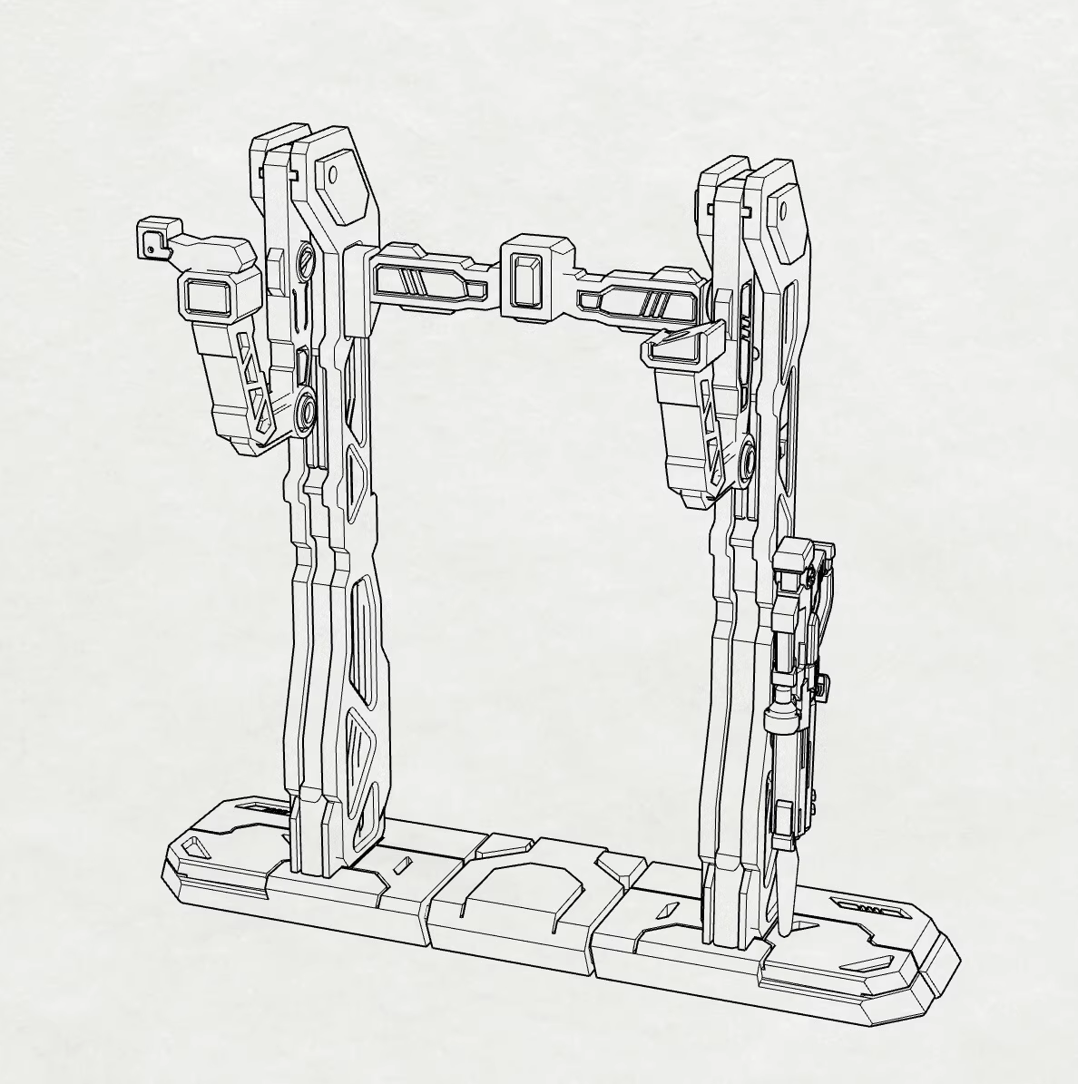 [Artifact] MB Style Strike Gundam+Perfect Expansion Pack+Maintenance Stand (non-articulated)-airlift