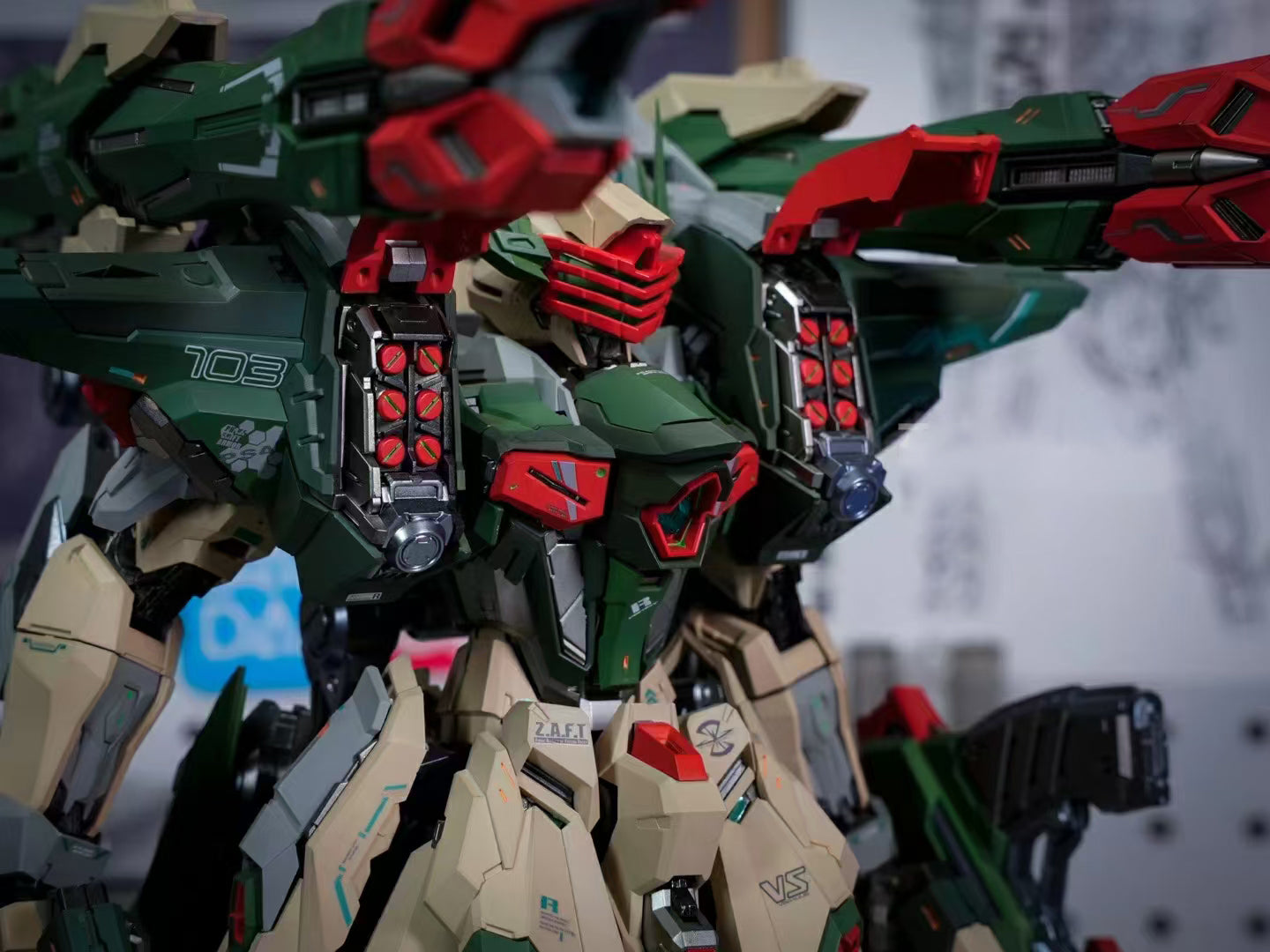 [Color customization] IN ERA+ 1/100  Ruling （Verde Buster color scheme） Model Kit