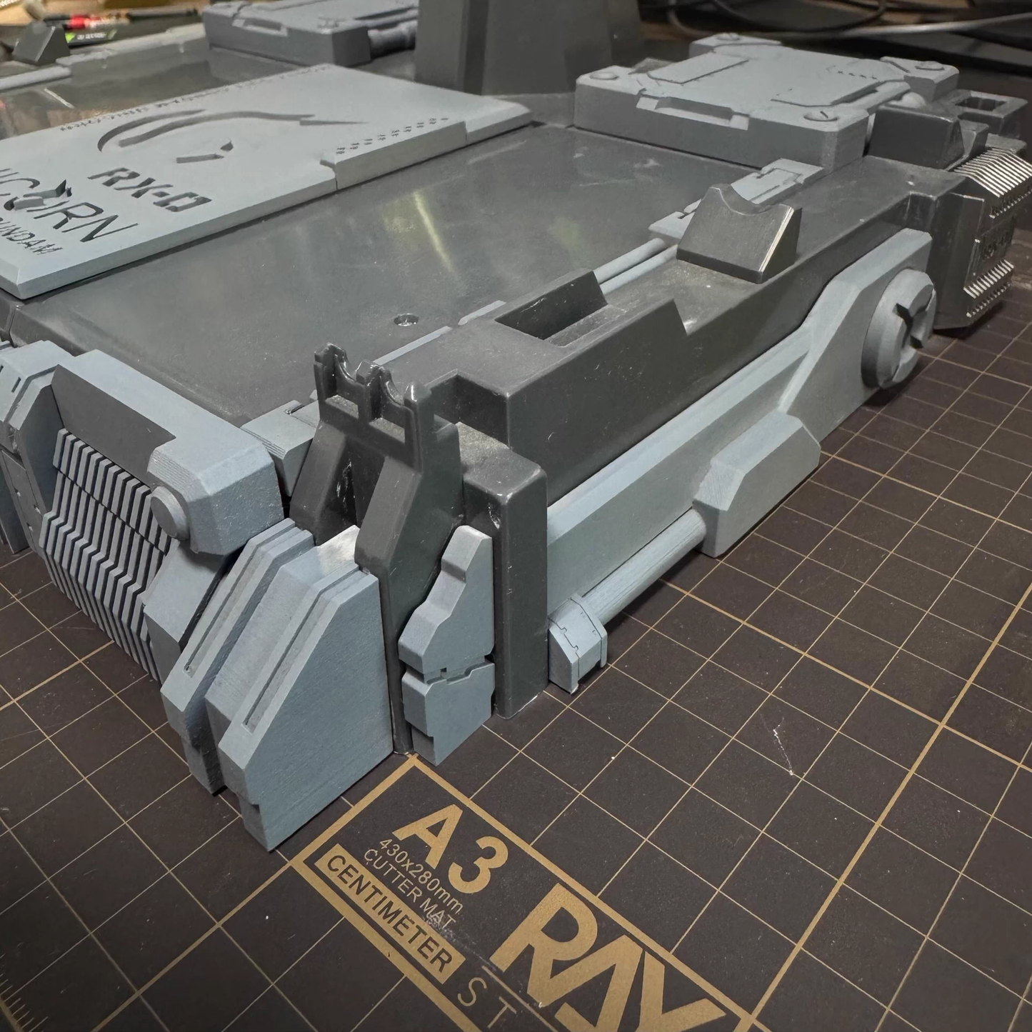 [3D printed parts] PG Unicorn / PGU Nu Gundam Stand Upgrade Parts, 1/60 scale