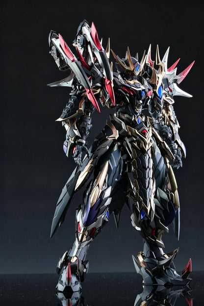 [Color customization] Motor Nuclear MNP-XH15 Lu Bu (Black red color scheme) Model Kit