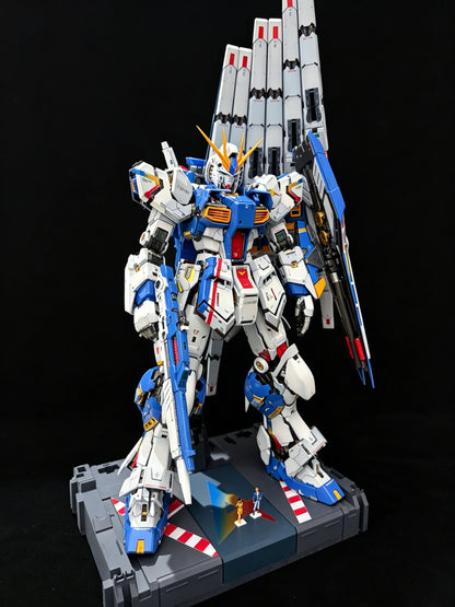 [Color customization] PG Unleashed 1/60 Nu Gundam (FF color scheme) model kit