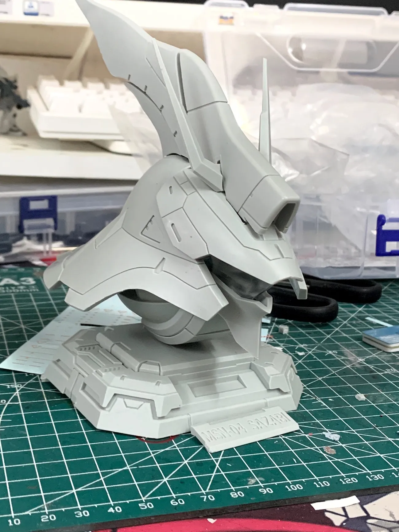 [Resin parts] for 1/35 1/30 Head carving-airlift