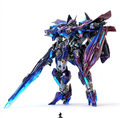 [Color customization] In Era+ RMD Azure Falcon TR-2243EX 1/100 Scale (Blue‑Purple Gradient Color Scheme) Model Kit