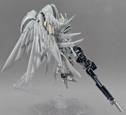[Custom Electroplating] MGSD Wing Zero 3rd (Titanium white and Twilight Electroplated Color Scheme) Model Kit