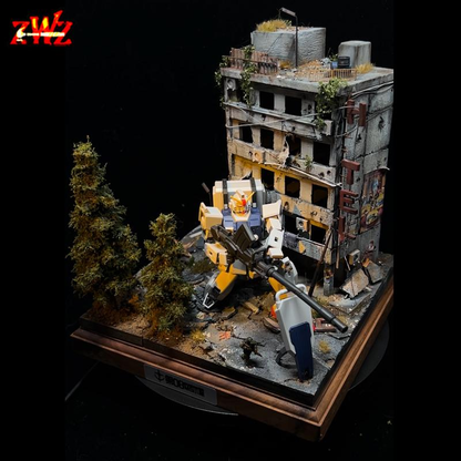 [Model Scene / Diorama Kit] City Scene Set Materials for model kits