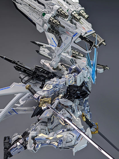 [Custom Electroplating] Bandai MG 1/100 Gundam Astray Red Dragon (Twilight Electroplated Color Scheme ) Model Kits