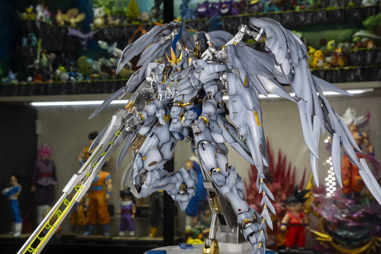 [Color customization] Nilson Works PG 1/60 Monument FX Flugel (Shadow Painted color scheme) Model Kit