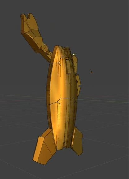 [3D printed parts] MGEX 1/100 Unicorn Banshee/Phenex parts -airlift