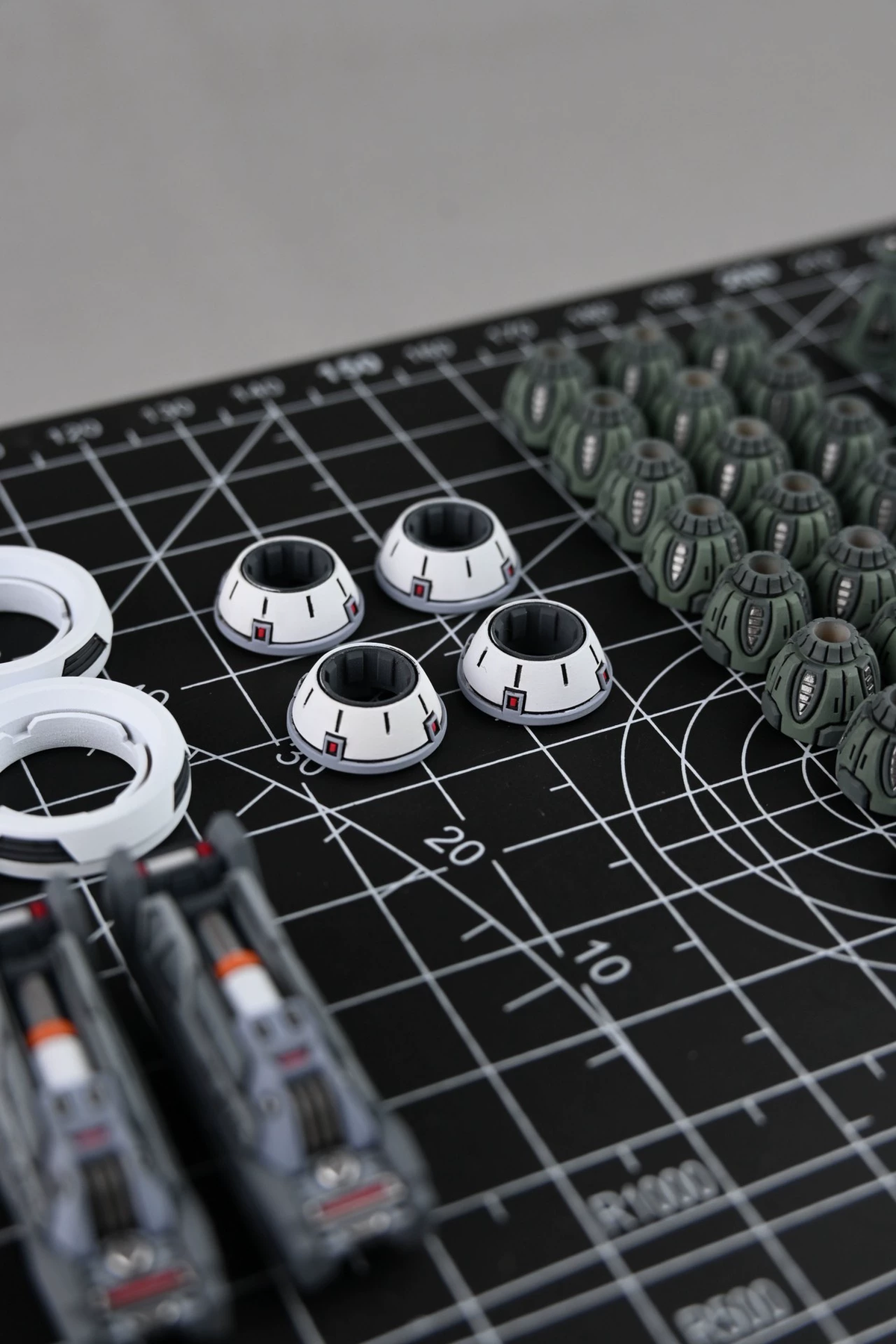 [Painted Resin Parts] Painted NewC/TAS parts for Axis Model Works (Solomon) 1/100 scale Osiris Aerial Dominator