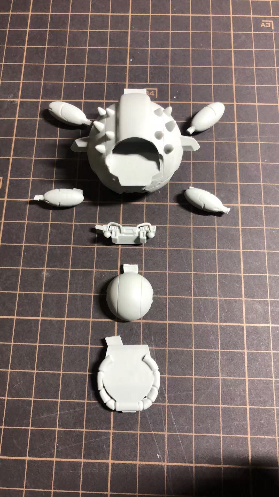 [Resin parts] Some interesting ornaments-airlift
