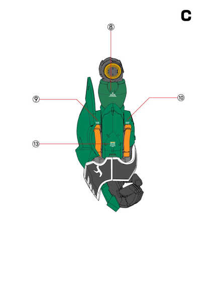 [Water decals] TOZ Decals for NZ-666 Osiris Aerial Dominator Model Water Sticker Model Accessories Hobby DIY