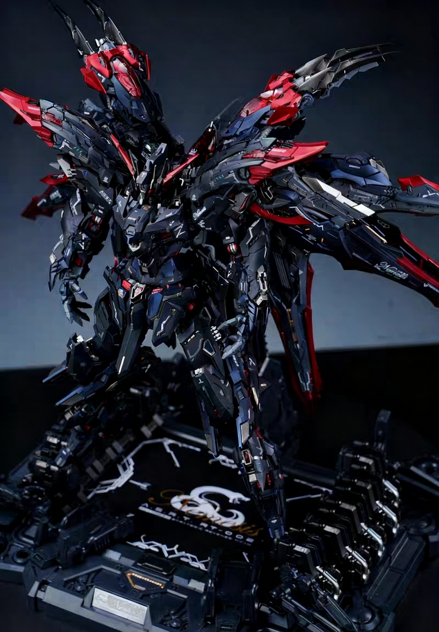 [Color customization] Infinite Dimension  RT-002 Nemesis（Dark red 2 color scheme）Model Kit