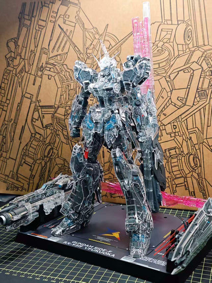 [Clear parts] Dragon Tiger Model Fukuoka Nu RX-93 FFV 1/100 GK Style Nu External armor clear parts