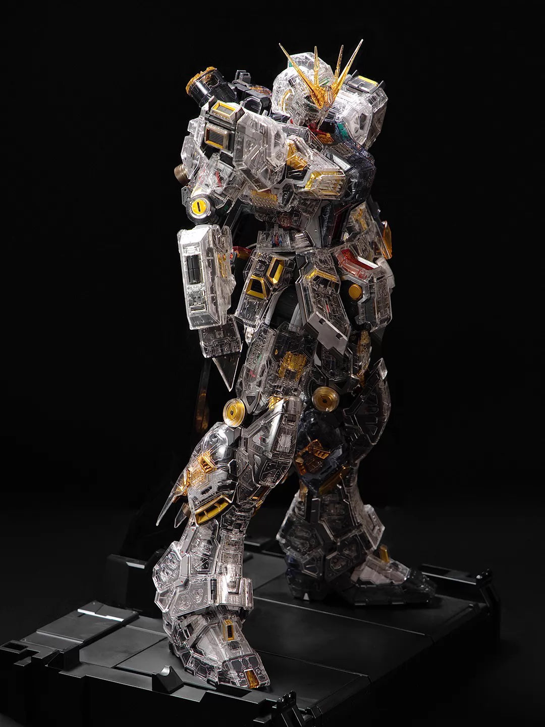 [Clear parts] Pre-order PG Unleashed 1/60 Nu Gundam Model Kit (Armor clear parts)