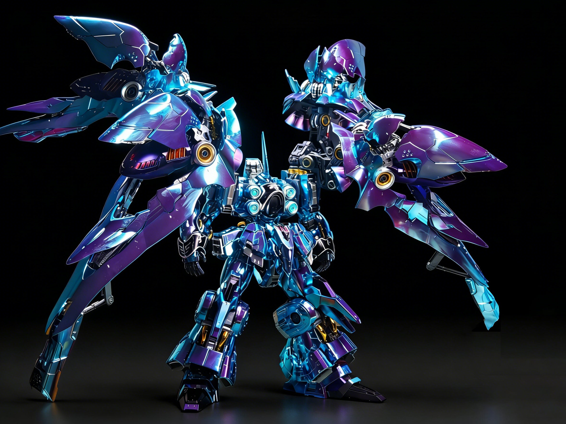 Custom Electroplating] Axis Model Works (Solomon) 1/100 scale